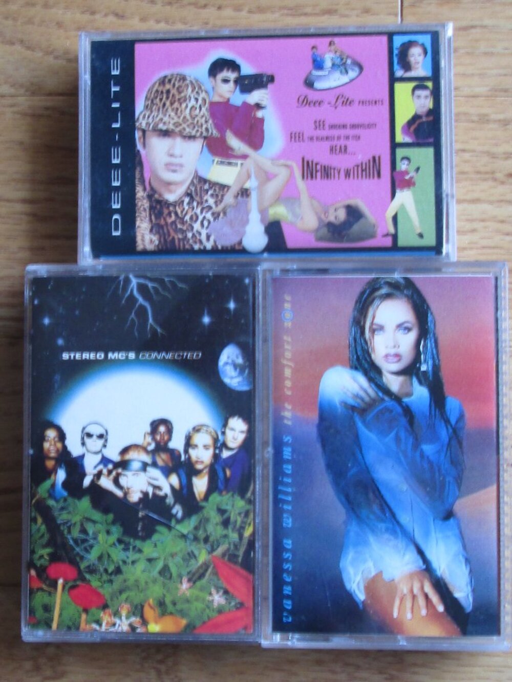 Lot 3 cassettes - Vanessa Williams, Deee-Lite, Stereo MCs - very good condition